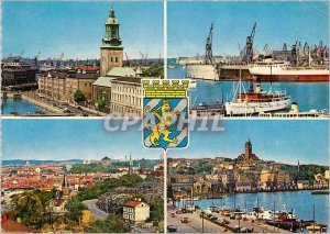 Postcard Modern Gothenburg Yacht