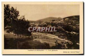 Old Postcard Vaison La Romaine General view