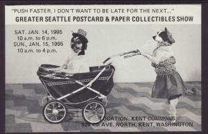 Seattle Postcard Show,Dogs Postcard