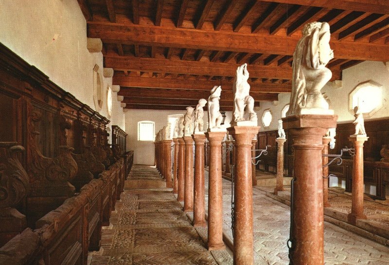 Thiene, Italy, Castello Porto-Colleoni Vicenza La Scuderia The Stable, Postcard