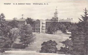Washington DC Hospital United States Soldiers Home Albertype