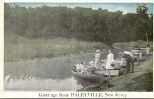 New Jersey Greetings From Haleyville Boating Scene