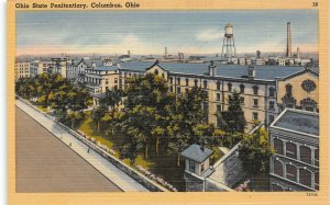 LP82 Columbus Ohio Postcard Prison Penitentiary