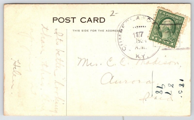 Cumberland Falls Kentucky~It's Better Looking Than This~H C Brunson~B&W PC c1907