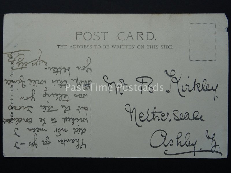 Staffordshire LICHFIELD CATHEDRAL The Sleeping Children c1904 Postcard