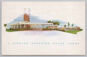 Jacksonville Florida~Jamaican Motor Lodge~Roadside Vintage Postcard