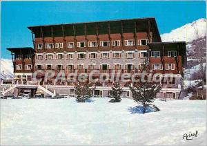 Postcard Modern Serre Chevalier its unique location facing the Telepherique S...