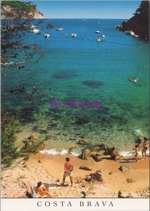 Spain Postcard - Aiguablava, Costa Brava. Spanish Holiday Destination  RR20582