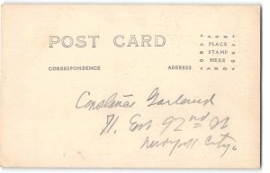 RPPC Geneva Lake, WI Hutchinson Residence Wychwood Architecture 1910s Photo