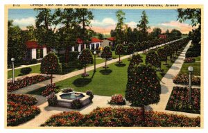 Postcard GARDEN SCENE Chandler Arizona AZ AR7175