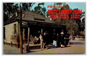 Vintage 1970's Postcard Judge Roy Bean's Saloon Knott's Berry Farm Buena Park CA