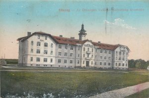 Hungary Kőszeg Koszeg Educational School Orphanage Institution vintage postcard