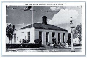 Rugby North Dakota ND Postcard New Post Office Building Exterior c1920's Antique