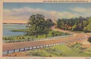 Louisiana Shreveport Lake Shore Drive Around Cross Lake