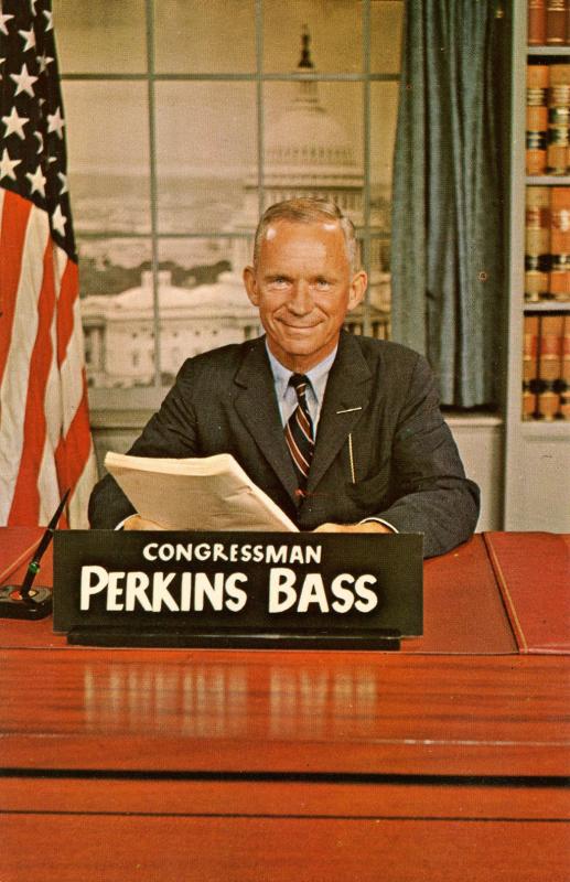 Political - New Hampshire. Congressman Perkins Bass for U.S. Senate