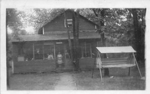 Bungalow, Camp Thomas on Sign Wanaksink Lake, Real Photo - Rock Hill, New Yor...