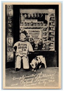 1940 Peters Serum Company Store Kansas City Missouri MO Vintage Antique Postcard