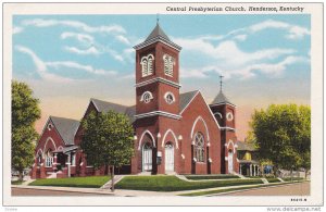 HENDERSON, Kentucky, 1930-1940´s; Central Presbyterian Church