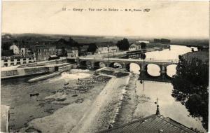 CPA GRAY - Vue sur la Saone (636445)