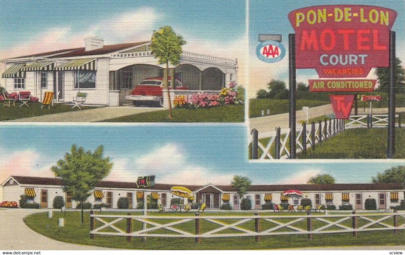 WALTON , Kentucky , 1930-40s ; Po-De-Lon Moptel