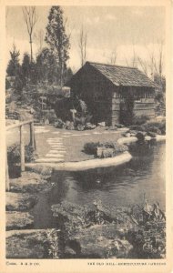 Century Of Progress Chicago Worlds Fair 1933 Postcard Mill Horticulture Gardens