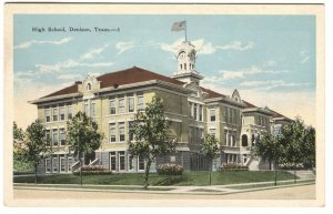 Postcard High School Denison Texas