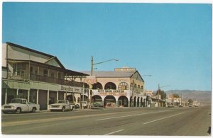 082621 PARKER AZ BUSINESS CENTER MAIN STREET VINTAGE  POSTCARD