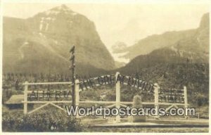 Real Photo The Great Divide Alberta Canada Unused 