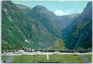 M-23934 View towards Naeroydal valley and Jordalsnuten peak Norway