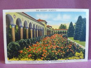 Old Postcard Lot: Franciscan Monastery Washington, DC