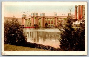 RPPC  Hand  Colored  Panama-Pacific Exposition Real  Photo Postcard  1915