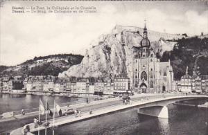 Belgium Dinant Le Pont la Collegiale et la Citadelle