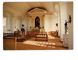 Garrison Chapel Fortress Louisbourg National Historic Park Nova Scotia, Interior