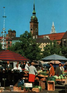 Viktualienmarkt,Munich,Germany