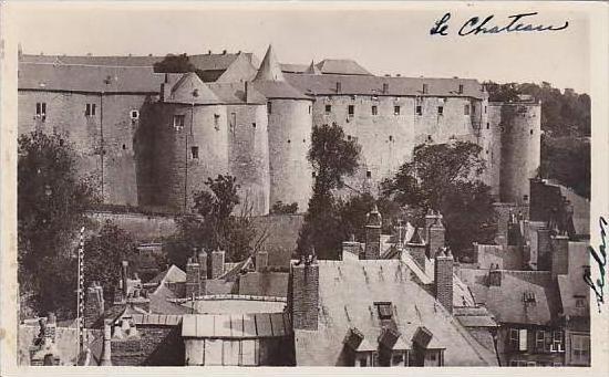 France Sedan Vue sur le Chateau Real Photo