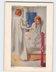 Postcard The Annunciation By Rossetti, National Gallery, London, England