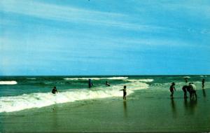 Maryland Greetings From Ocean City Beach Scene