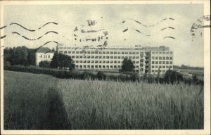 WWII PC SCHWARZKOSTELETZ Prague Czech Republic Sanatorium HITLER STAMP