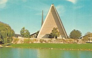 2~Postcards Fort Wayne, Indiana IN   KRAMER CHAPEL & INTERIOR  Concordia College