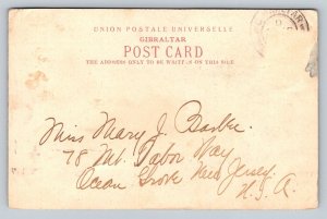 Gibraltar  The Whale Jaw's Arch  Postcard