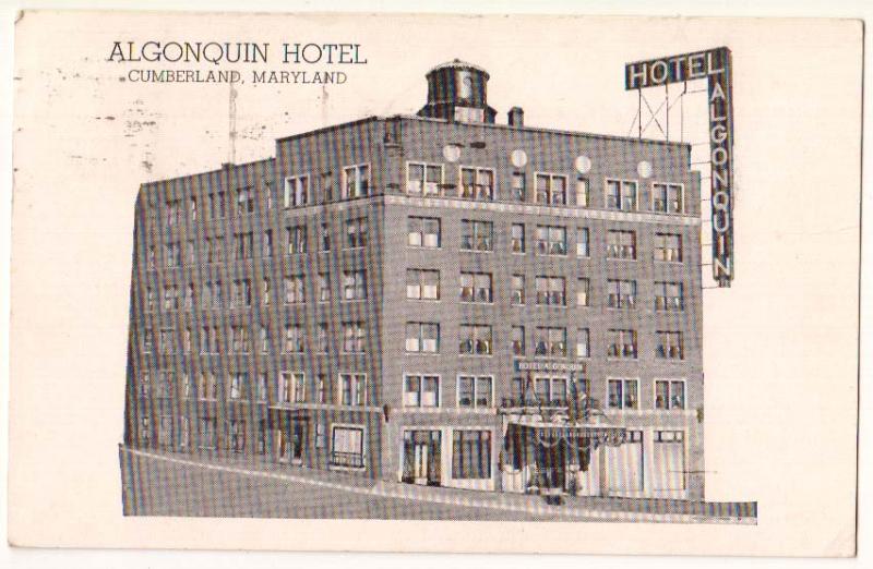 Algonquin Hotel, Cumberland MD