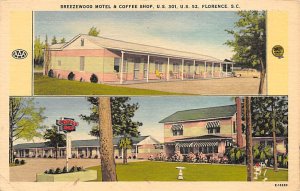 Breezewood Motel Coffee Shop Florence, South Carolina  