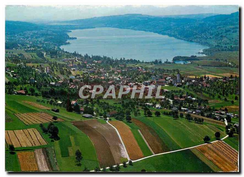 Postcard Modern Hallwilersee Schweiz