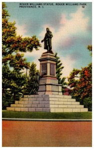 Rhode Island Providence Roger Williams Statue