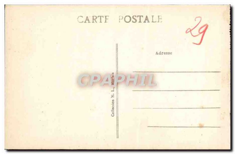 Postcard Old Saint Thegonnec Details Du Calvaire