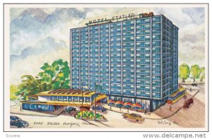 Exterior,  Hotel Statler,  Hartford,  Connecticut,  40-60s