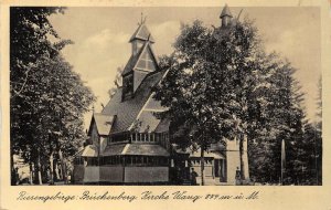 BT2968 riesengebirge bruckenberg poland kirche wang Karpacz Gorny Karkonosze