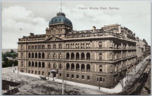 Public Works Dept Sydney Australia Postcard H64