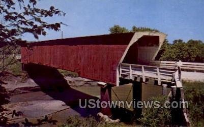 Holliwell Covered Bridge - Winterset, Iowa IA