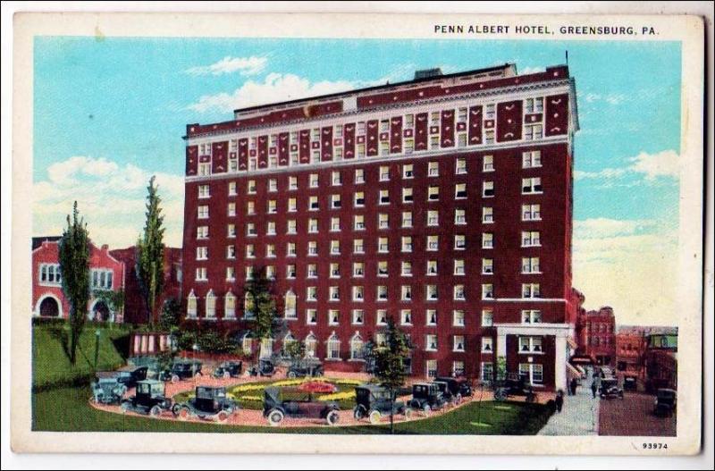 Penn Albert Hotel, Greensburg PA